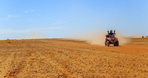 Quad Biking in the Desert - Marrakech, Morocco