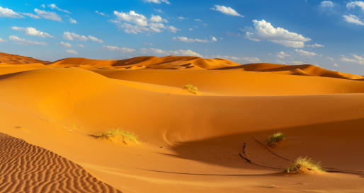 Desert landscape - Morocco in ultimate luxury