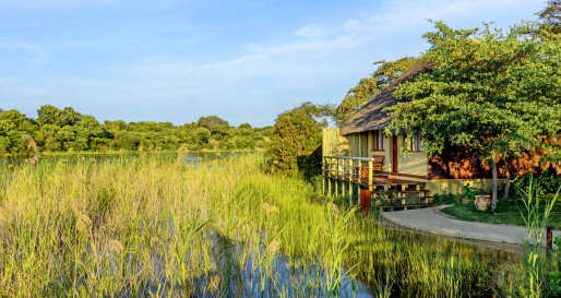 Views overlooking the river 