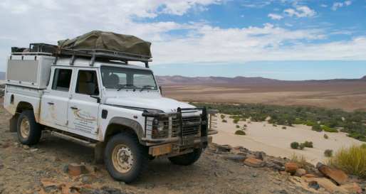 Customised 4x4 vehicle - Mobile Camping Safari