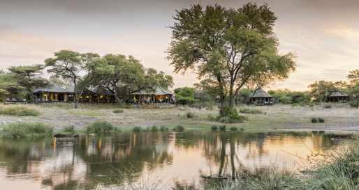 Watering hole - Onguma Tented Camp