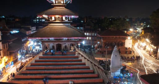 Kathmandu Durbar Sq - Kathmandu Durbar Square & Swayambhu Stupa 