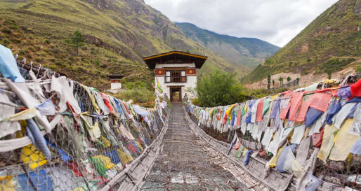 Woman with Prayer wheel