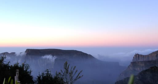 Sunset - Trekking in the Mountains