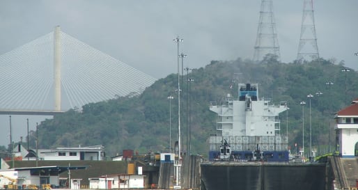 Voyage under the Bridge of the Americas