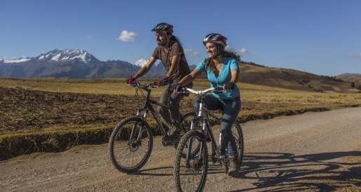 Biking at Sol y Luna 