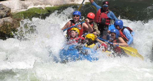 Thrills and spills - Rafting the Urubamba