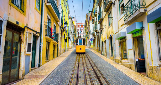 Lisbon tram
