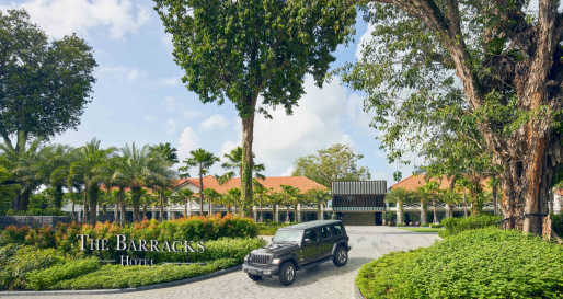 The Barracks Hotel Sentosa Entrance 