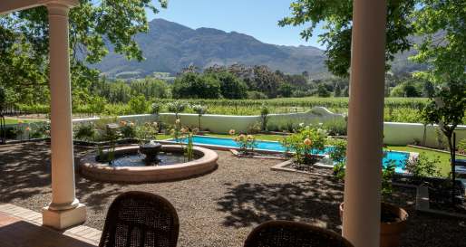 View from the villa - Auberge Clermont