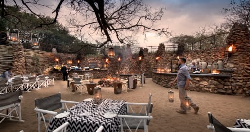 Outside dinner  