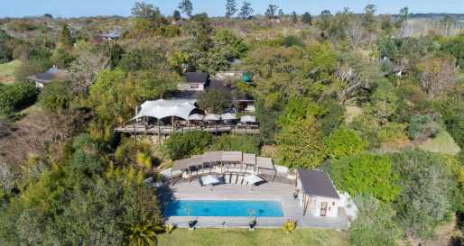 Aerial view of Hog Hollow