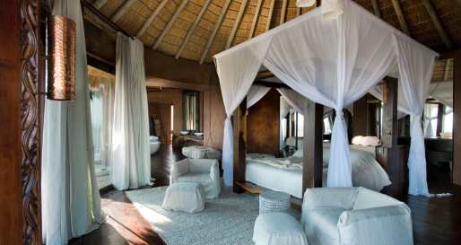 Master bedroom in The Observatory 
