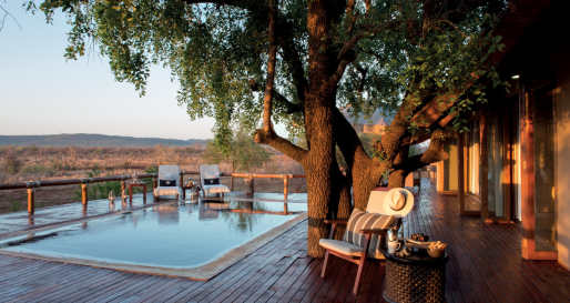 Pool deck - Little Madikwe Hills