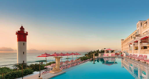 Pool sea view