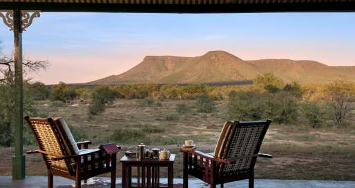 View from veranda  
