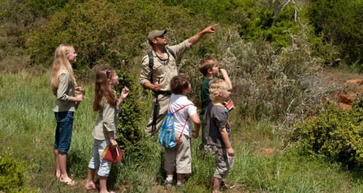 Children's Activities at Kwandwe