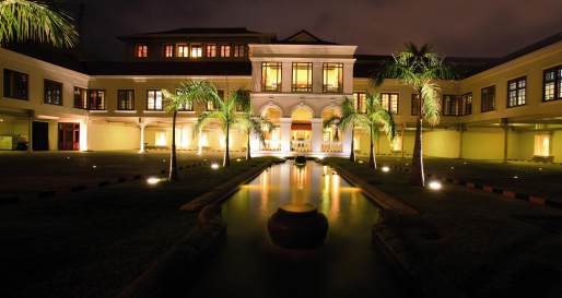 Regency Wing by Night - Galle Face Hotel