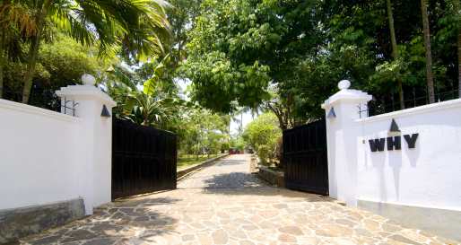 Why House Entrance - Why House