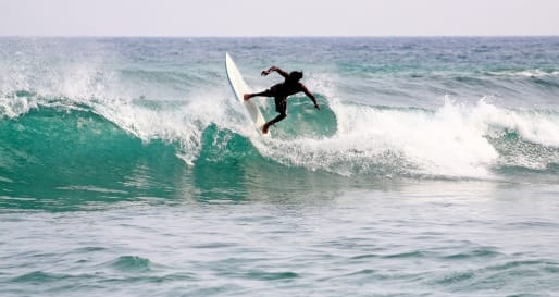Catch a wave with a champion 