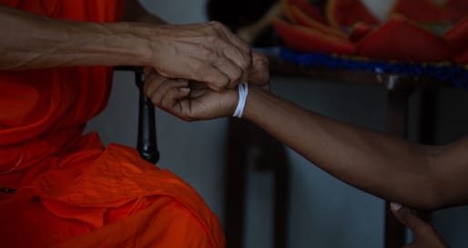 Monk Blessing 