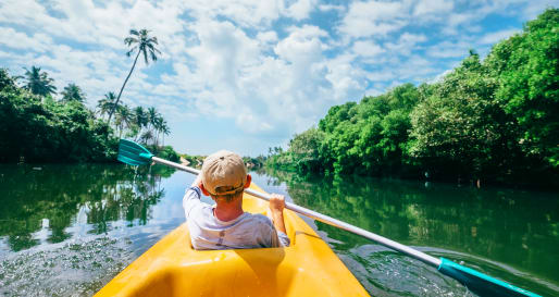 Kayaking in Galle 