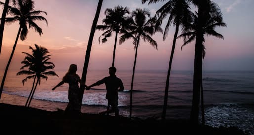 Sunset Couple  