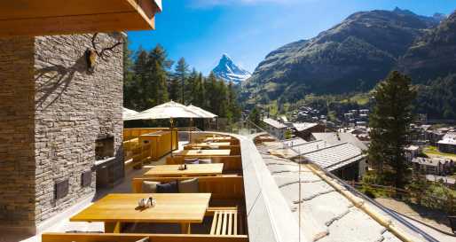 Terrace - Cervo Mountain Resort Summer