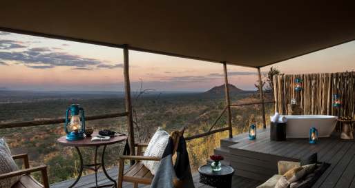 Private balcony