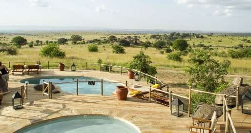Pool deck - Mkombe's House at Lamai