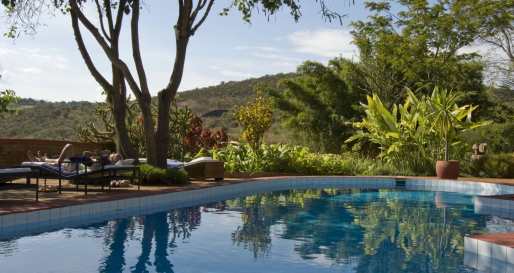 The swimming pool - The Plantation Lodge