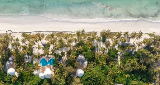 Aerial View of Xanadu Villas