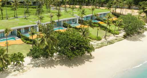 Beach Villa View 