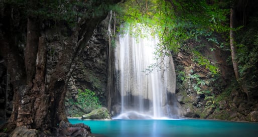 Waterfall - Erawan Waterfall & Phra That Cave