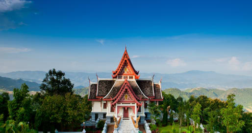 Shrine - Hiking at Doi Mae Salong 