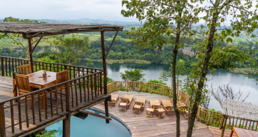 Pool deck