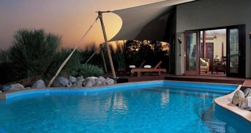 Bedouin Suite Pool - Al Maha Desert Resort and Spa