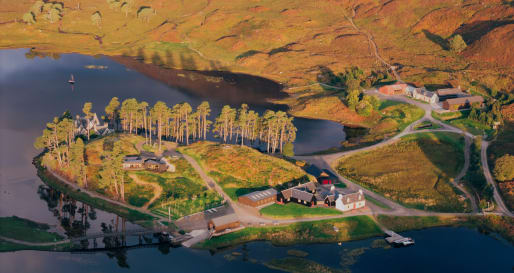 Aerial View Autumn 