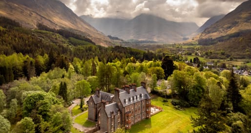 Glencoe House Aerial