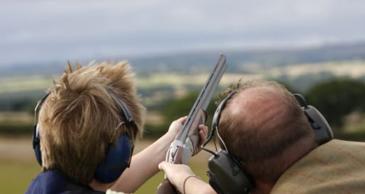 Clay Pigeon shooting