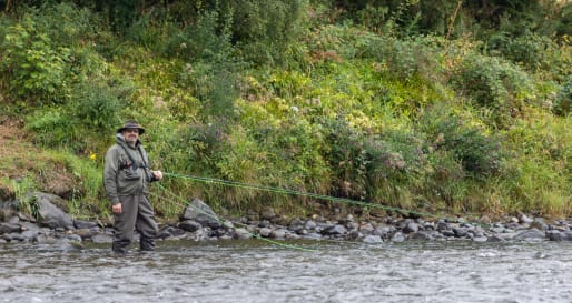 fly fishing  