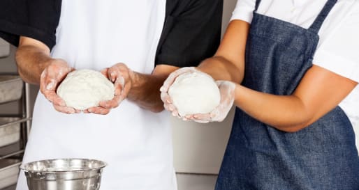 Making bread 