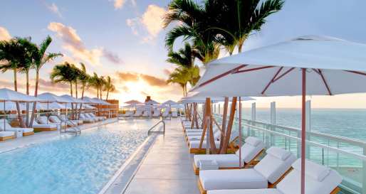 Rooftop Pool - 1 Hotel South Beach