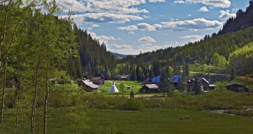 Town in Summer - Dunton Hot Springs