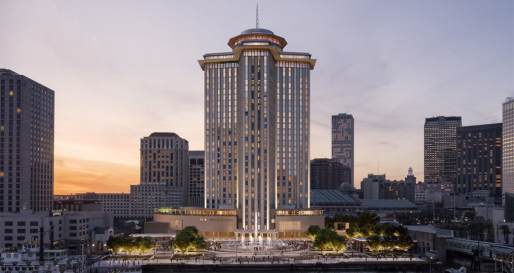 Front View - Four Seasons New Orleans  