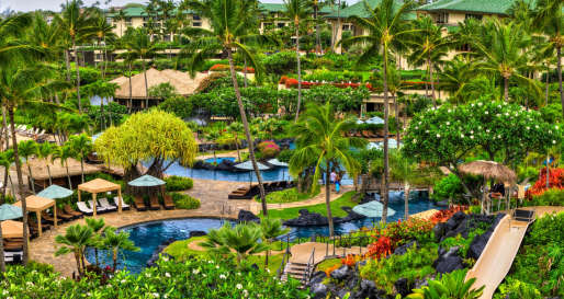Pools -  Grand Hyatt Kauai Resort and Spa