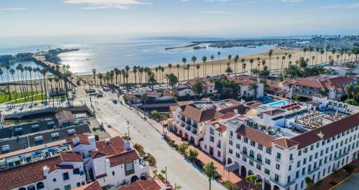 Aerial View of Hotel Californian - Hotel Californian