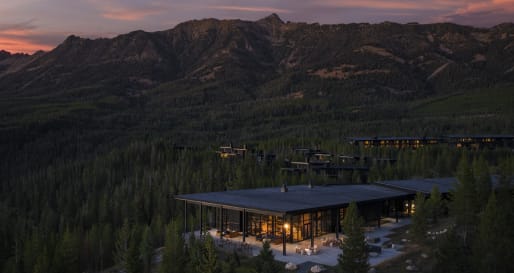 Resort overview Evening 