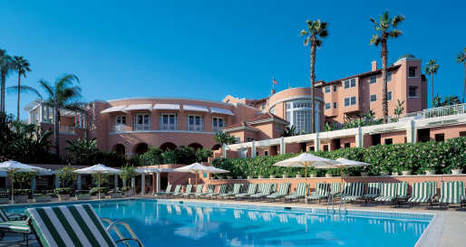 The Beverly Hills Hotel Sunset Boulevard