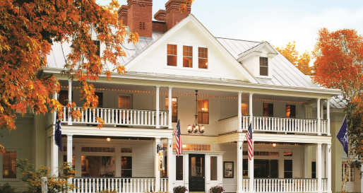 The Pitcher Inn in Autumn - The Pitcher Inn